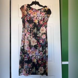 Beige by eci floral dress
